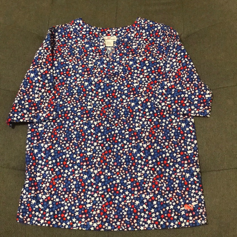 Vineyard Vines Stars & Whales Tunic Top Girls XS
